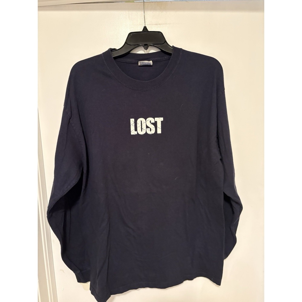Vintage Lost Tv Show Long Sleeve Shirt Size L